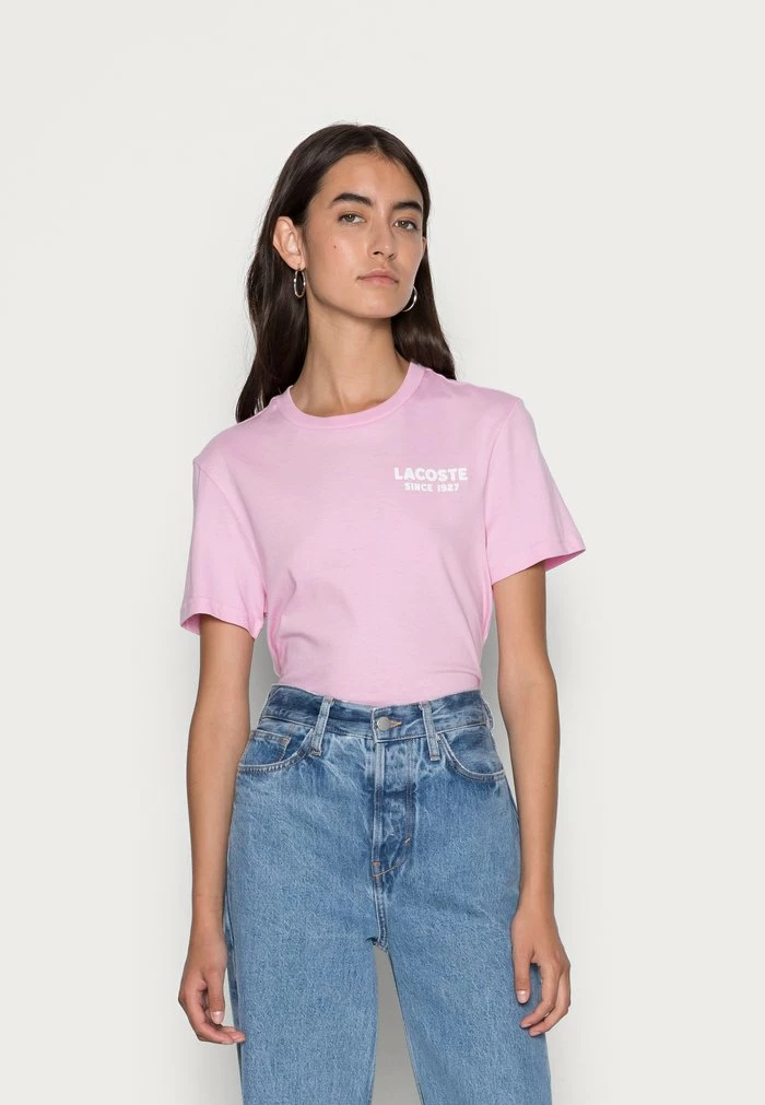 Lacoste T-shirt Basique - Light Red 1 Lacoste T-shirt Basique - Light Red
