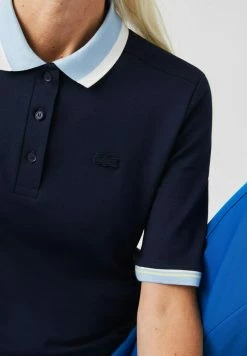 Lacoste KORTE MOUW - Polo - Bleu Marine/blanc/bleu Clair 7 Lacoste KORTE MOUW - Polo - Bleu Marine/blanc/bleu Clair -Lacoste Soldes Magasin eac22e7456eb440487a454cfef88034e