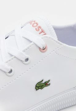 Lacoste GRIPSHOT - Baskets Basses - White/light Pink -Lacoste Soldes Magasin eafd8ca2a3a340c4bd95cd754aae0284