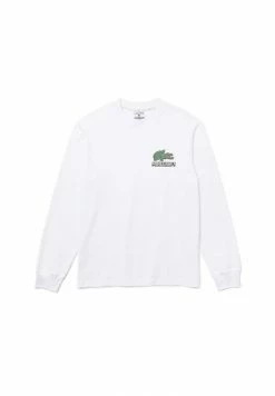 Lacoste MINECRAFT - T-shirt à Manches Longues - Blanc -Lacoste Soldes Magasin eb0f8583662b414187bac9ece3d547a5