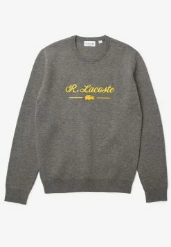 Lacoste PULLY - Pullover - Gris Chine -Lacoste Soldes Magasin ec0cc0328e294c68a16bc4aa3d1dfbd5