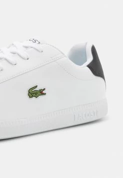 Lacoste GRADUATE - Baskets Basses - White/black -Lacoste Soldes Magasin ec50b9eec7074d6394747ee59485ee56