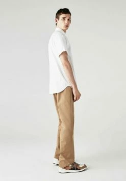 Lacoste CH2944 - Chemise Manches Courtes Homme - Chemise - Weiß -Lacoste Soldes Magasin ecf1885422744404acf3fe420196a020