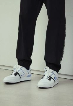 Lacoste EXCLUSIVE COURT CAGE - Baskets Basses - White/light Blue