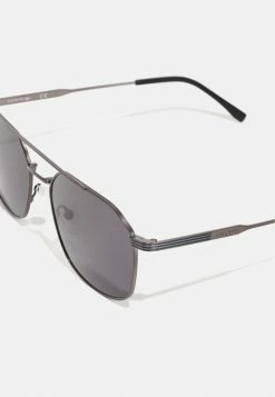 Lacoste Lunettes De Soleil - Matte Dark Grey -Lacoste Soldes Magasin ee94dc65071b4a949c6c34648b4fd5e3