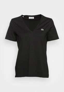 Lacoste T-shirt Basique - Black -Lacoste Soldes Magasin eeab65a6c4c34fd5bce2b56e1b8c1ac7