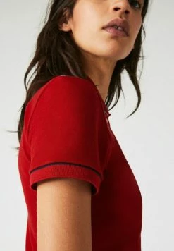 Lacoste Polo - Rouge / Blanc / Bleu Marine -Lacoste Soldes Magasin ef1ac94e069b46df889d0f2f0864fca3