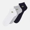 Lacoste 2 PACK - Socquettes - Silver Chine/navy Blue/white