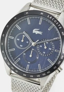 Lacoste BOSTON - Montre à Aiguilles - Silver-coloured/blue -Lacoste Soldes Magasin f17b10ba4d134d39b7e6364741f95d3e
