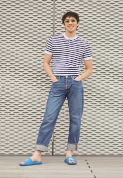 Lacoste EXCLUSIVE - Sandales De Bain - Blue/white