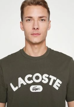 Lacoste T-shirt Imprimé - Baobab -Lacoste Soldes Magasin f2441ce174454cfdb3fd726a7ffc5a0c