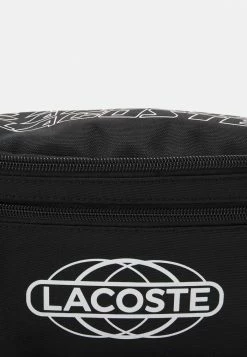 Lacoste UNISEX EXCLUSIVE - Sac Banane - Noir Blanc -Lacoste Soldes Magasin f2545aa8a4a342d88ab1f3fc94fac753