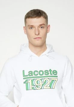 Lacoste Sweatshirt - Blanc -Lacoste Soldes Magasin f27017d155934cdd95c96c092135de66