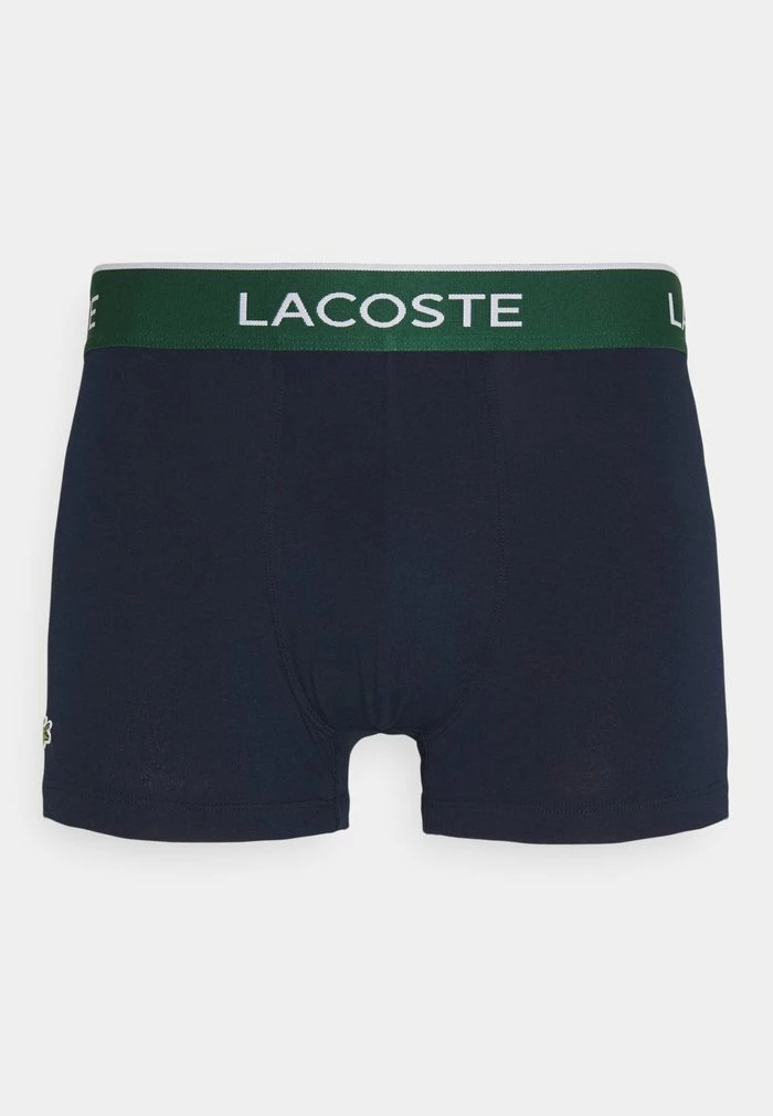 Lacoste 3 PACK - Shorty - Navy Blue/green-red-navy Blue 3 Lacoste 3 PACK - Shorty - Navy Blue/green-red-navy Blue – Image 3