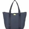 Lacoste JEANNE - Sac à Main - Marine Jaune Fluo