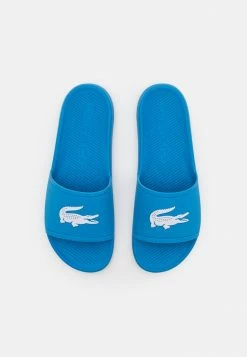 Lacoste EXCLUSIVE - Sandales De Bain - Blue/white -Lacoste Soldes Magasin f3bb59c97c7a41e2940b8bf8c8cbdb24