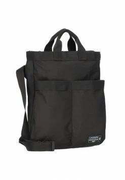 Lacoste SHOPPING CROC - Sac Bandoulière - Noir -Lacoste Soldes Magasin f3d90a2d94894109a5417f9ad398575b