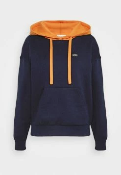 Lacoste Sweatshirt - Navy Blue/fango -Lacoste Soldes Magasin f43fd9ceee8f4e7a848eff23d2570147