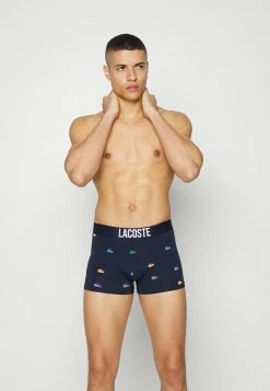 Lacoste 3 PACK - Shorty - Navy Blue/silver Chine/mandarin Tree Orange -Lacoste Soldes Magasin f4791f9a78034f03bf5a49ca3c63d8d8