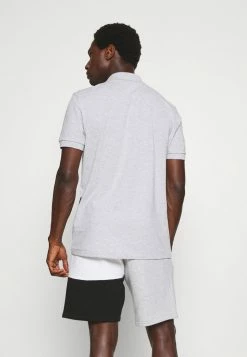 Lacoste Polo - Argent Chine/blanc Noir -Lacoste Soldes Magasin f4f8da34272d41fa984bf04e9335b9ee