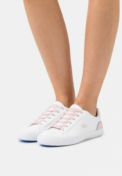 Lacoste LEROND EXCLUSIVE - Baskets Basses - White/pink