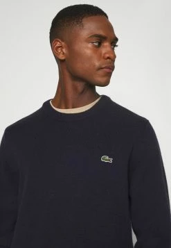 Lacoste Pullover - Navy Blue -Lacoste Soldes Magasin f7603bd94dc84b80b340742fb96ab3c8