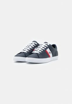 Lacoste LEROND - Baskets Basses - Navy/white -Lacoste Soldes Magasin f76c0dd0c6d24bc7a8e9db80a6762d63