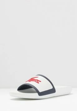 Lacoste CROCO SLIDE - Sandales De Bain - White/navy/red 8 Lacoste CROCO SLIDE - Sandales De Bain - White/navy/red -Lacoste Soldes Magasin f7ca0d85799d4c84ab0a3d7339a8dbc7