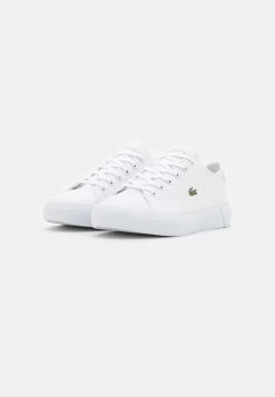 Lacoste GRIPSHOT - Baskets Basses - White -Lacoste Soldes Magasin f7fbe889e453438e91ce44176d7d6f26