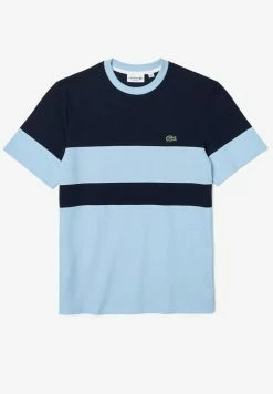 Lacoste T-shirt Imprimé - Bleu Marine / Bleu Clair -Lacoste Soldes Magasin f833badb16e6417f833dffaa1a8105a4