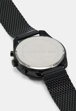 Lacoste BOSTON - Montre à Aiguilles - All Black -Lacoste Soldes Magasin fa66ee0b12274ab79b4193959513bd32