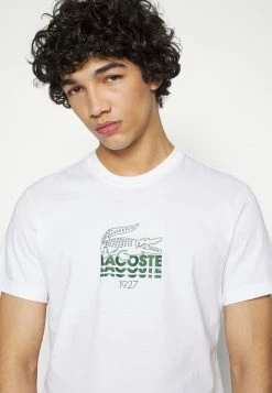 Lacoste T-shirt Imprimé - White -Lacoste Soldes Magasin fad9d5f5d6c2414fbd1061b8b1820625
