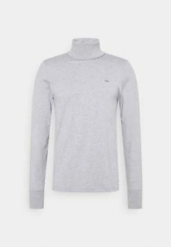 Lacoste T-shirt à Manches Longues - Silver Chine