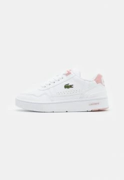 Lacoste T-CLIP - Baskets Basses - White/light Pink