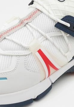 Lacoste Baskets Basses - White/navy/red -Lacoste Soldes Magasin fc62dc395b2146a1813ec878189ad956