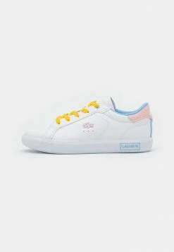 Lacoste POWER COURT EXCLUSIVE - Baskets Basses - White/pink