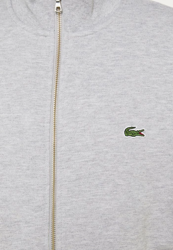 Lacoste Sweat à Capuche Zippé - Gris Chine 6 Lacoste Sweat à Capuche Zippé - Gris Chine – Image 6
