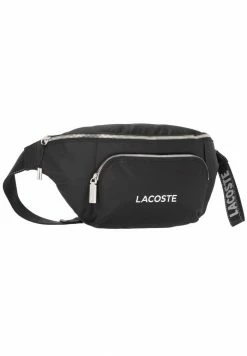 Lacoste ACTIVE NYLON - Sac Banane - Noir Blanc -Lacoste Soldes Magasin fdae3a604cad4327b8c29cc09557358f