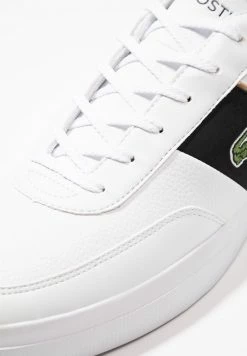 Lacoste COURT MASTER - Baskets Basses - White/black -Lacoste Soldes Magasin fdea858354a245c9b07295c8e76b8016