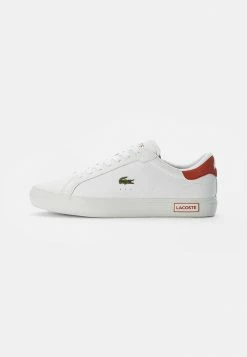 Lacoste POWERCOURT - Baskets Basses - Wht/brw