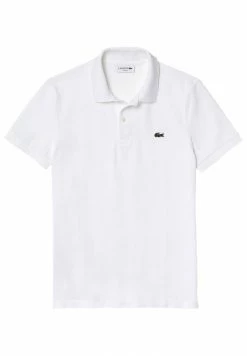 Lacoste KORTE MOUW - Polo - Blanc -Lacoste Soldes Magasin fec5fe6798db4f3d84206fefe16f6ee1